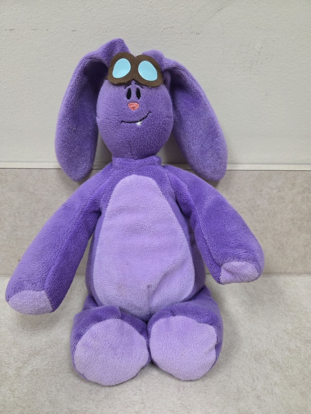 8" Kate & Mim Mim Purple Rabbit Plush by Just Play